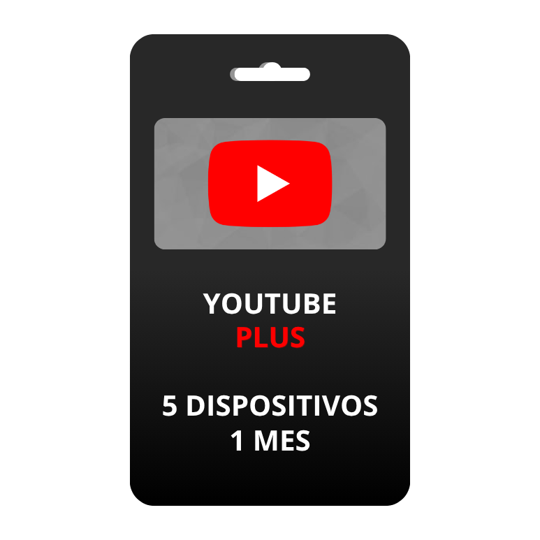 Youtube plus 1 mes